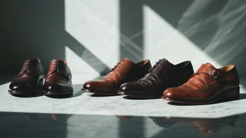 Formes chaussures de ville homme : laquelle choisir ?