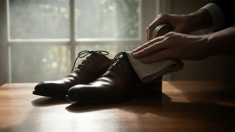 Lustrer chaussures de ville homme : guide pas à pas
